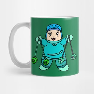 Yoyo cartoon boy Mug